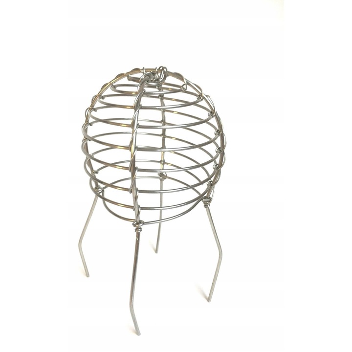 Ereszcsatorna szűrő, horganyzott acél, 85-90 mm, gyors rögzítés, korrózióálló, ezüst