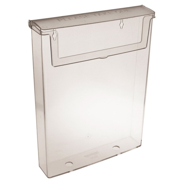Suport pentru pliante A4, Taymar, transparent, 240x320x48mm