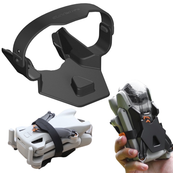 Защита за заключване на витла DJI Mini 3, Sunnylife, черна, бърз монтаж