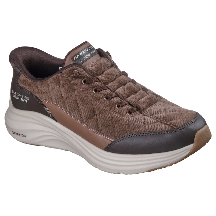 Pantofi barbati Slip Ins CONTOUR FOAM CORDELUX 232618, Maro