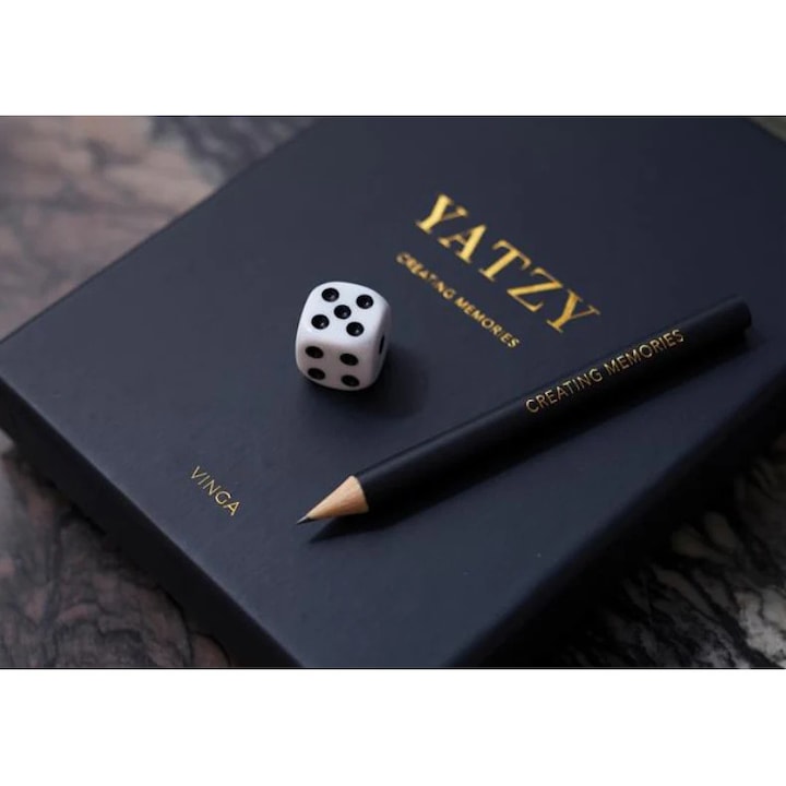 Board game Yatzy, XDDesign, joc elegant, navy, 3x16, 5x12cm