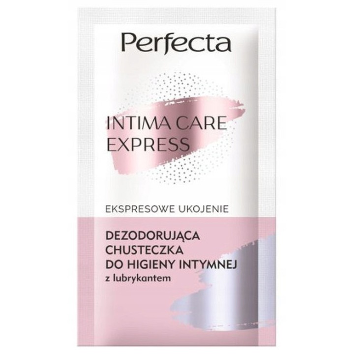 Servetele igiena intima Perfecta Intima Care Express, 1 bucata, fara aluminiu, formula delicata