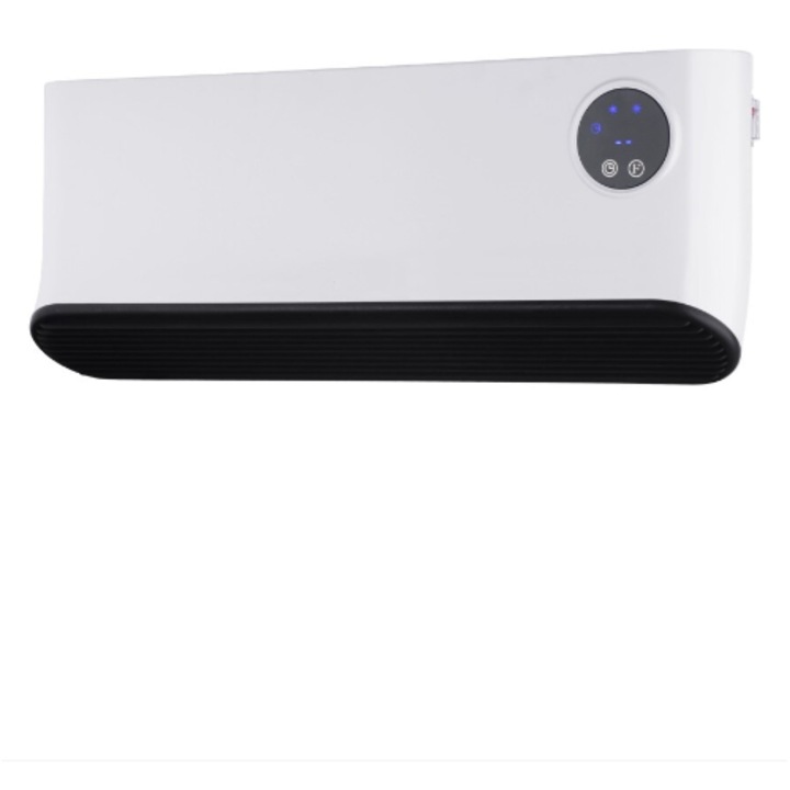 Aeroterma de perete Rovitech PTC 2200W, telecomandă, oscilare automată, alb