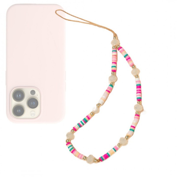 Snur pentru telefon Ecarla UDT08, material durabil, design modern, multicolor