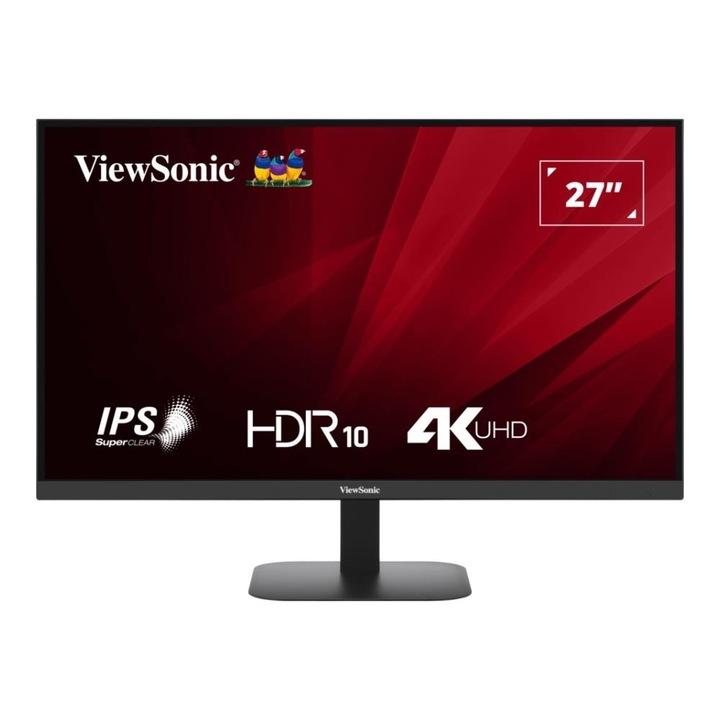 Monitor LCD ViewSonic 27" VA2708-4K-HD, 2xHDMI, DisplayPort