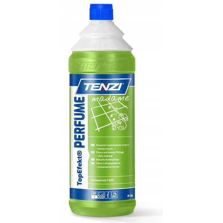 Solutie de curatat pardoseli, TENZI Top Efekt Perfume MADAME, concentrata, parfumata, 1L