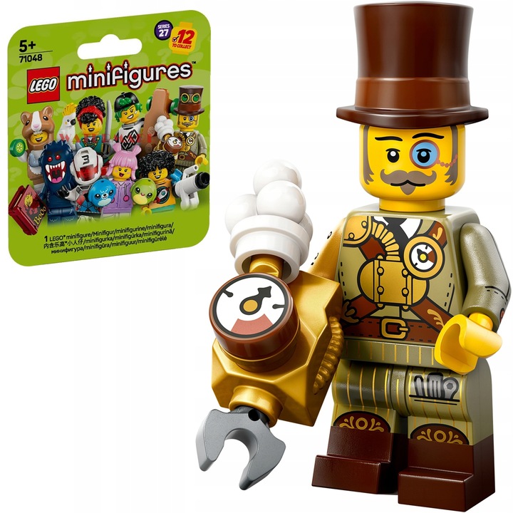 Комплект фигурки LEGO Minifigures, Стиймпънк изобретател, лимитирана серия, 5+ години