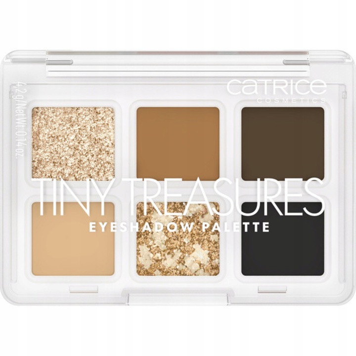 Catrice Tiny Treasures szemhéjfesték paletta 010 Everyday Essentials, 4,2g, többszínű