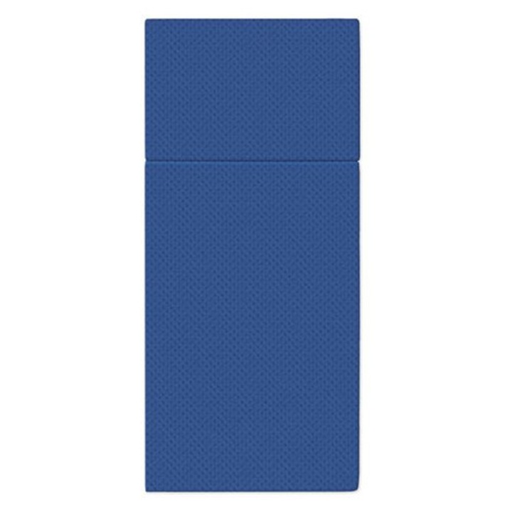 Set 50 bucati servetele pentru tacamuri, PAW Softpoint, tip buzunar, 32x38cm, albastru marin