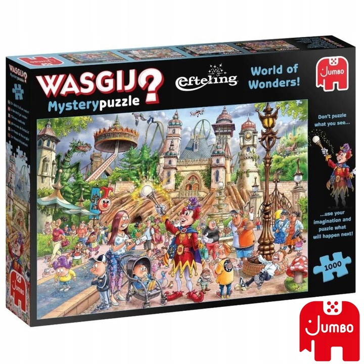 Пъзел Jumbo Wasgij Mystery 1000 части - Вълшебен парк