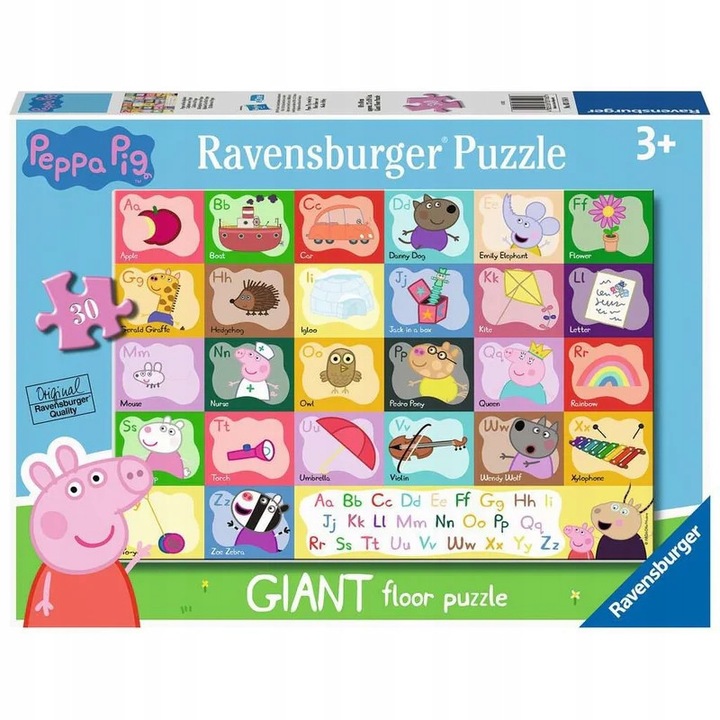 Пъзел от 24 елемента Ravensburger Peppa Pig, многоцветен, 3 години+