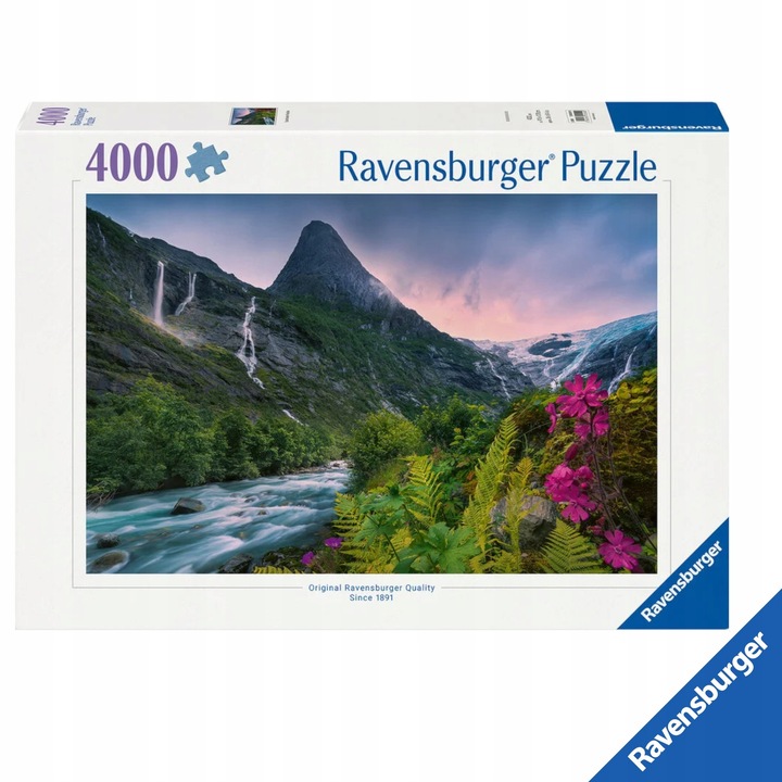 Пъзел Ravensburger 4000 части - Планинска река
