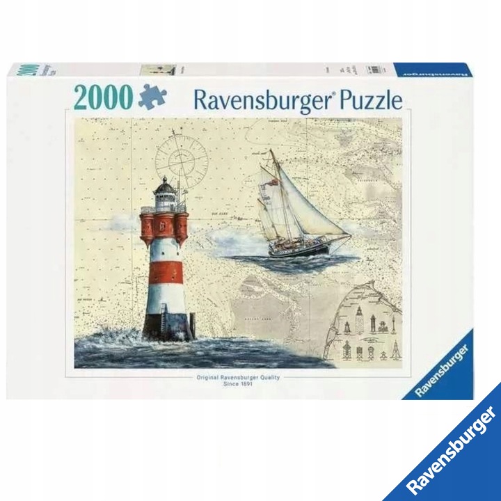 Пъзел Ravensburger 2000 части - Навигация, Образователна играчка