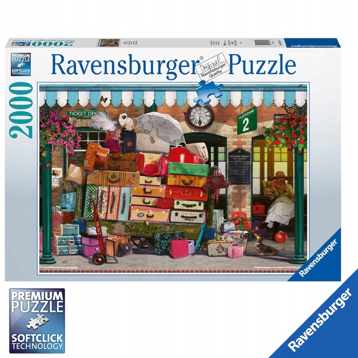 Пъзел Ravensburger 2000 части - Пътуваща светлина, Образователна играчка