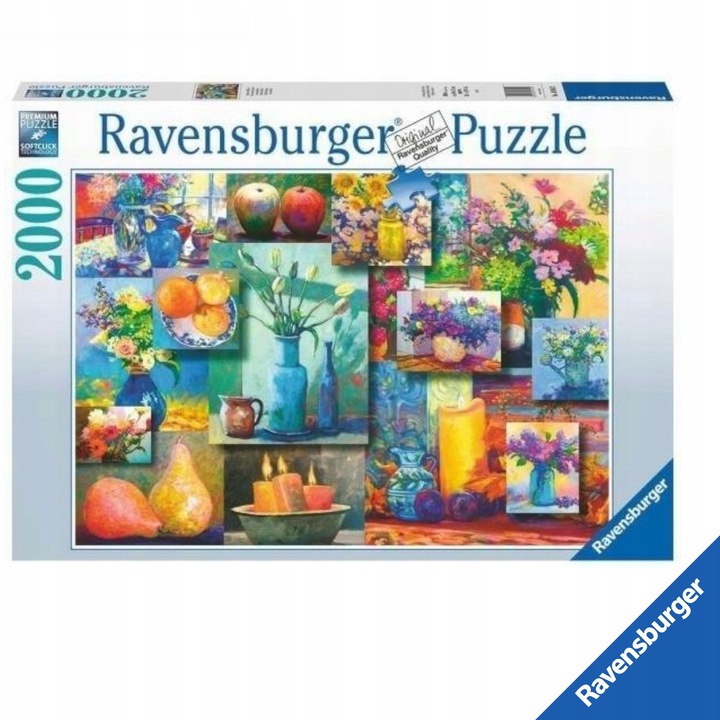 Пъзел Ravensburger 2000 части - Красотата на тихия живот