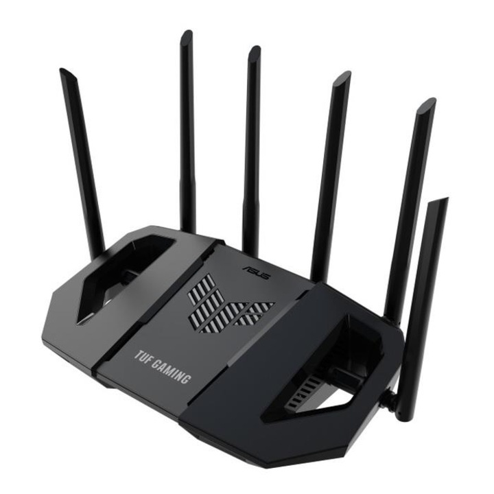 Router TUF Gaming BE6500, Wi-Fi 7, 3xLAN, 1xWAN, 6500 Mbps, 304x174x214mm