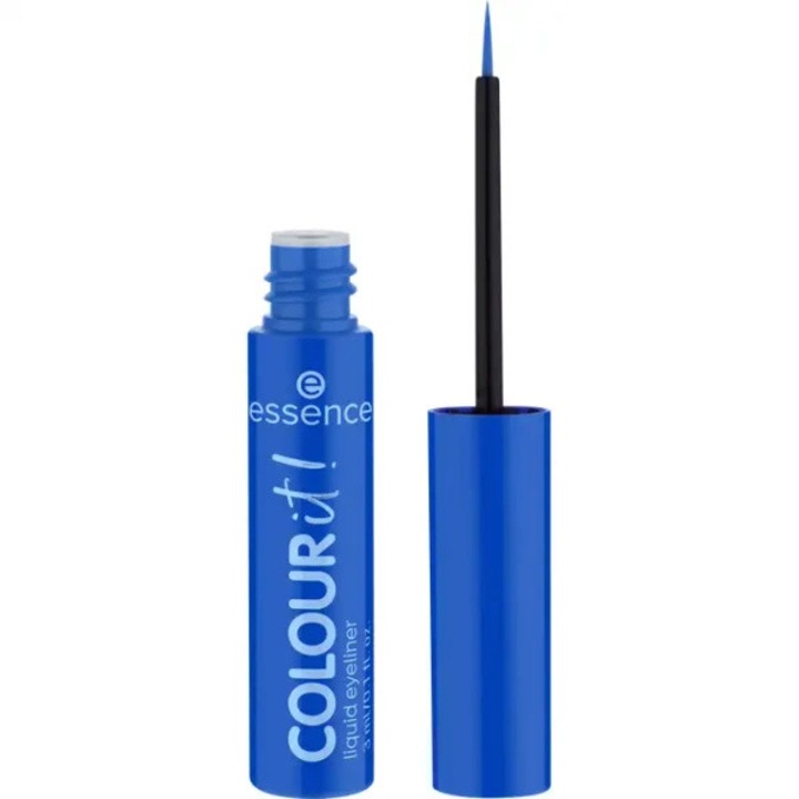 Eyeliner lichid Essence Colour It!, 01 Royal Blue, 3ml