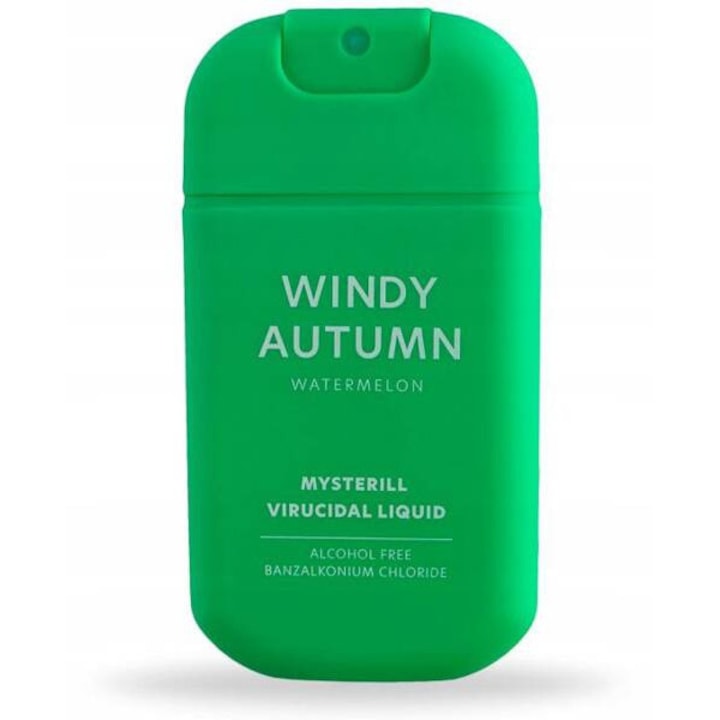 Spray antibacterian pentru maini Hiskin, Windy Autumn Watermelon 30ml