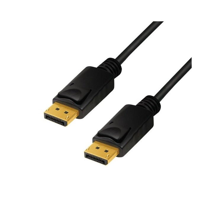 Cablu Techly, DisplayPort 1.4 8K 2m, negru