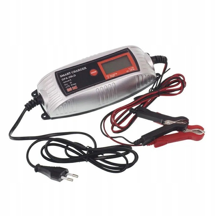 Redresor auto STANMOT 6-12V 4A cu display LCD