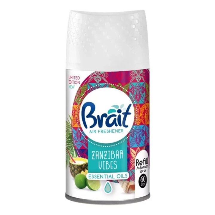 Odorizant camera, Brait, Zanzibar Vibes,250ml, fructe si flori