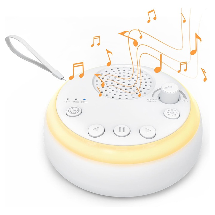 Dispozitiv sunete albe, BOMSTOM, 16 Sunete, Alb