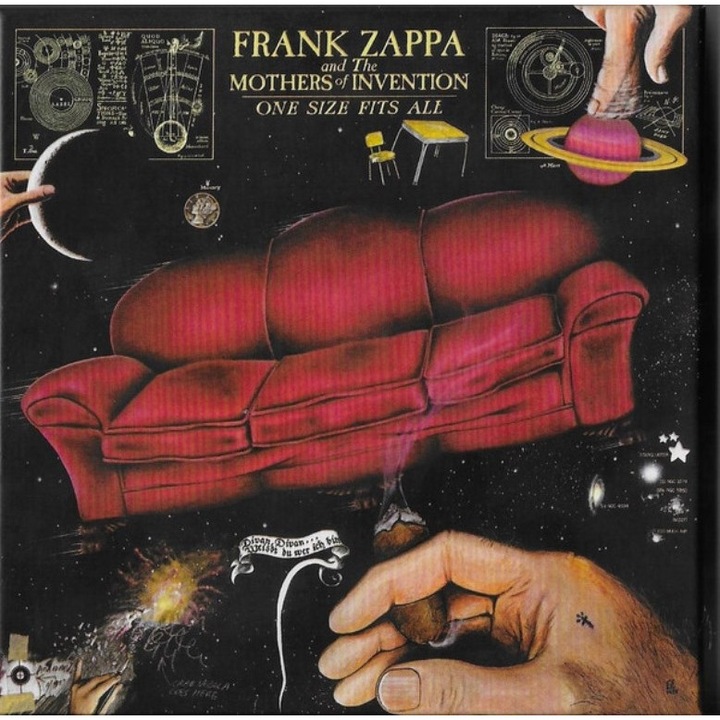 Frank Zappa, The Mothers Of Invention - One Size Fits All, 4 CD&Blu-Ray Audio, 2025