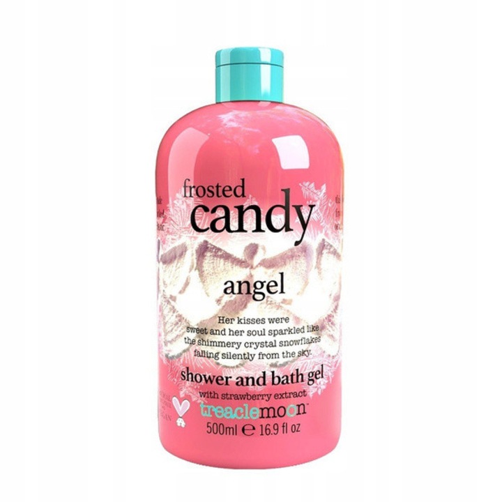 Treaclemoon Frosted Candy Angel tusfürdő 500ml, eper kivonattal, illatosítóval