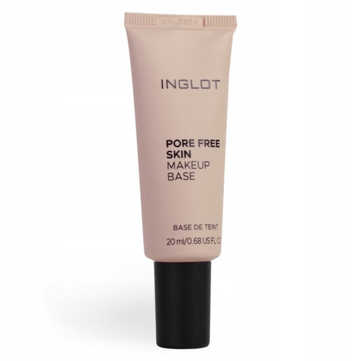 Baza de machiaj Inglot Pore Free Skin, 20ml, pentru toate tipurile de piele, efect de netezire a porilor