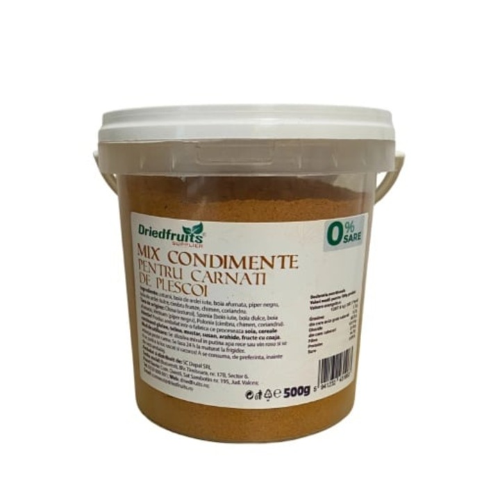 Mix condimente pentru carnati de Plescoi Driedfruits - 500 g