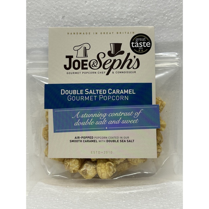 Popcorn gourmet Joe&Sephs Double Salted Caramel 32g