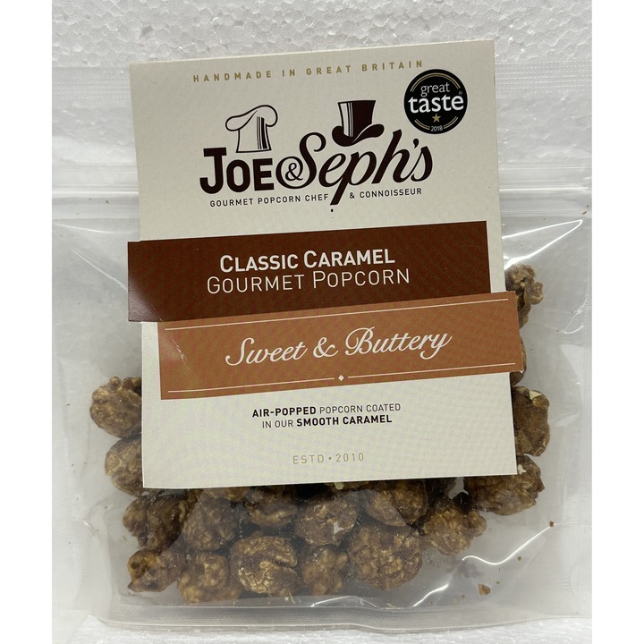 Popcorn gourmet Joe&Sephs Clasic Caramel 32g