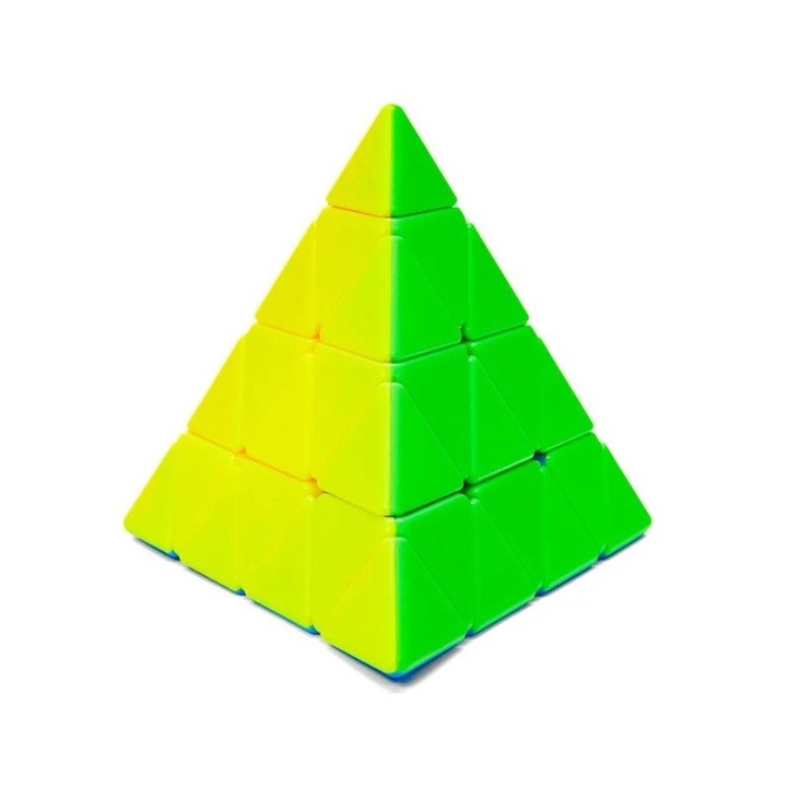 Cub piramidal 4x4, Magic, Plastic, 8+ ani