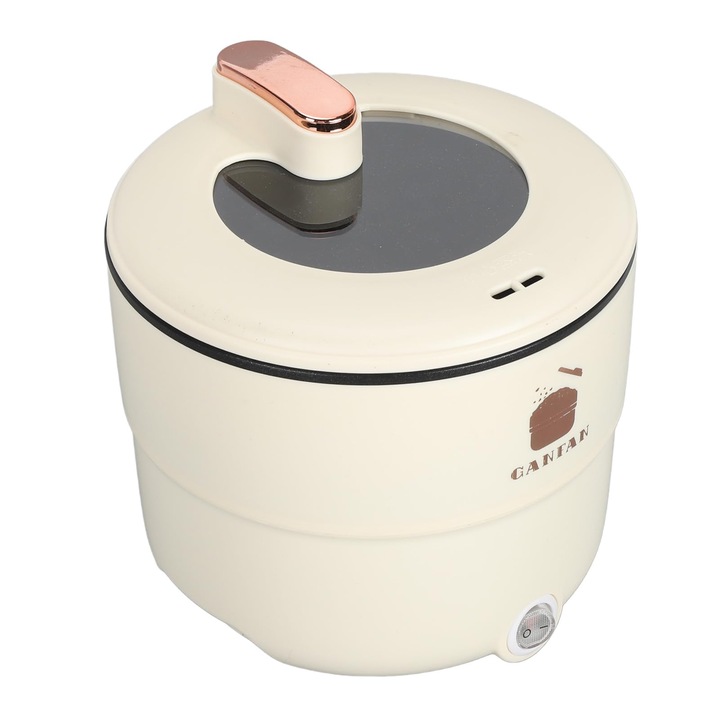 Vbestlife elektromos rizsfőző, kicsi, tapadásmentes, 1,8 l, 300 W, 1-2 személyes