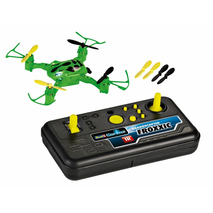 Квадрокоптер RC Revell Control 23884, многоцветен, 6-осна стабилизираща система, за начинаещи