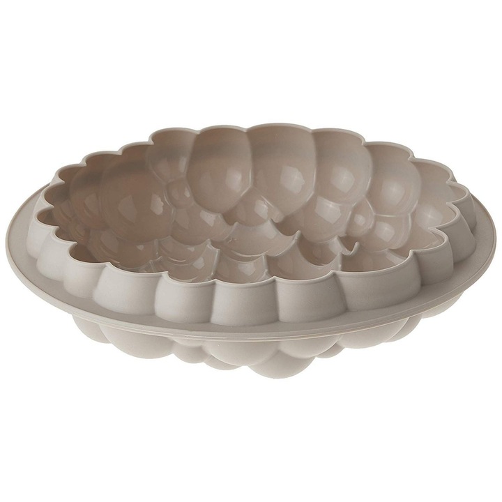 Forma de tort din silicon Bolle, Silikomart, set 1 formă, antiaderentă, design 3D, Ø 220xH 55mm