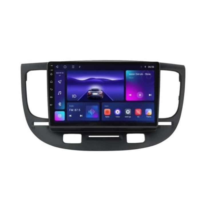 Navigatie Kia Rio 2 2005 - 2011 Android 14, 4GB RAM si 64GB ROM, Ecran QLED 9 inch, Android 14, Procesor Octacore, Slot sim 4G, Sunet DSP, Wireless Carplay si Android Auto