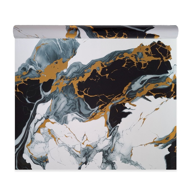 Öntapadós panel tekercs, prémium PET, Naimeed D7401, modern design, 2.5mm vastagság, 120x280cm, Többszínű