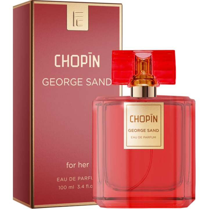 Női parfüm, 100ml, Chopin, elegáns üveg