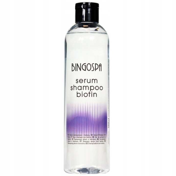 Sampon BingoSpa, cu biotina 300ml, pentru intarirea parului, fara alcool, pentru toate tipurile de par