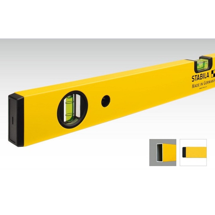 Нивелир Stabila 70-2, 60 см, 2 вертикални либели, точност +/-0,5 мм/м