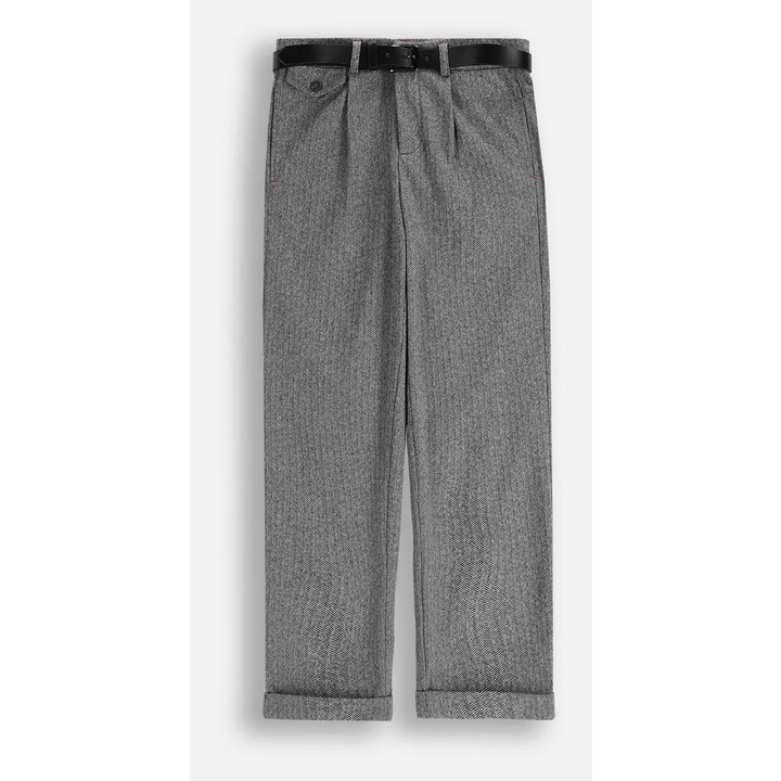 Gyermek nadrág, Coccodrillo ZC5120102EJB-019, elegáns, szürke, poliészter