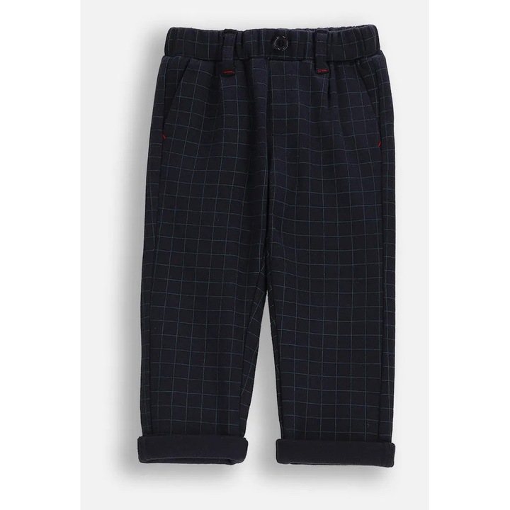 Gyermek nadrág, Coccodrillo ZC5120101EBB-015, sötétkék, pamut, laza szabás