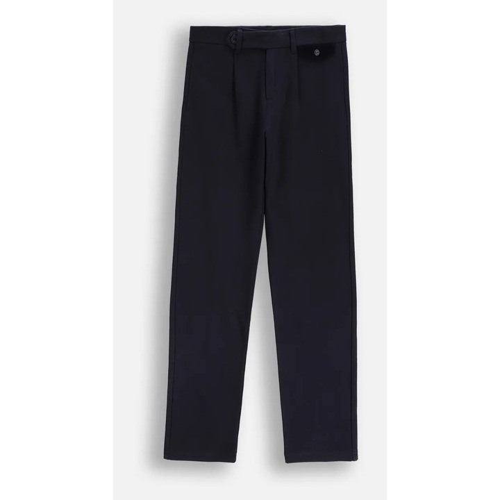 Gyerek nadrag, Coccodrillo slim fit, pamut, sotetkek, Tengerészkék