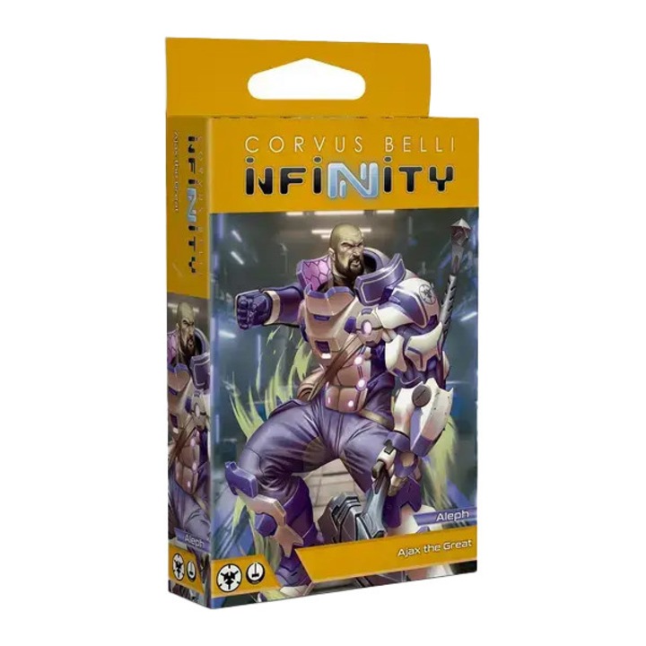 Разширение за игра Infinity, ALEPH Ajax the Great, Corvus Belli, английски език, сив