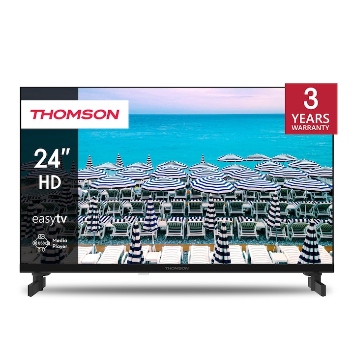 Televizor LED 24 inch, Thomson, HD, USB, HDMI, 60 cm