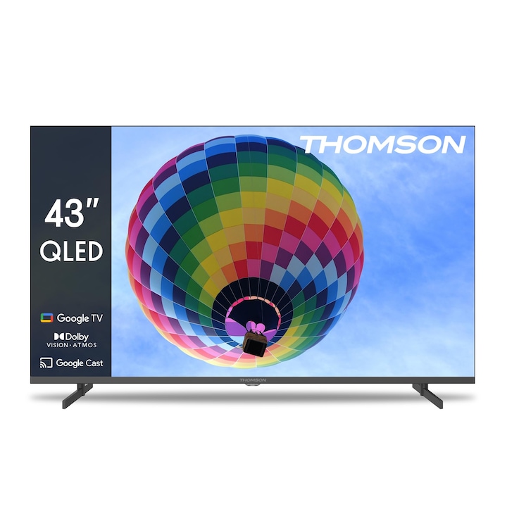 Smart Thomson Qled 43 hüvelykes, Wi-Fi, Bluetooth, 109 cm-es televízió