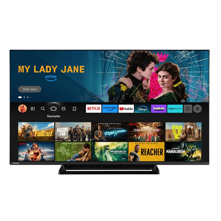 Smart TV 50 hüvelykes Toshiba, 4K UHD, HDR, Alexa, 127cm