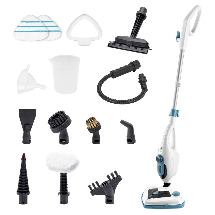 Aparat de curățat cu abur Di4 Steamclean Multi 12 Promax, 1500W, 12 în 1, 1.2l, pentru curățenie casnică