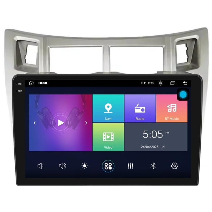 Navigatie PilotOn Toyota Yaris P9 2005-2015 2K 4GB 64GB 8 CORE